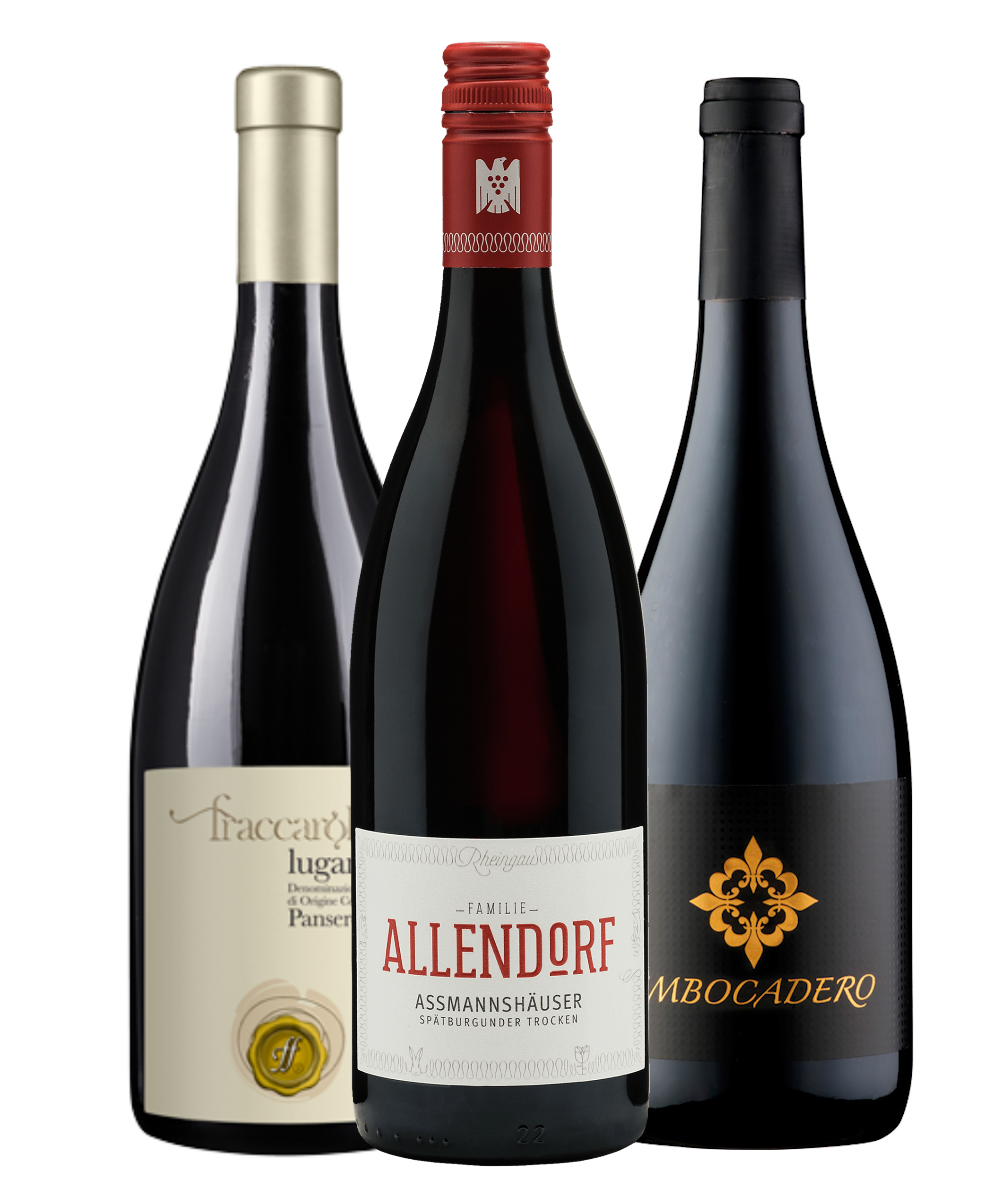 Rotwein-Trio