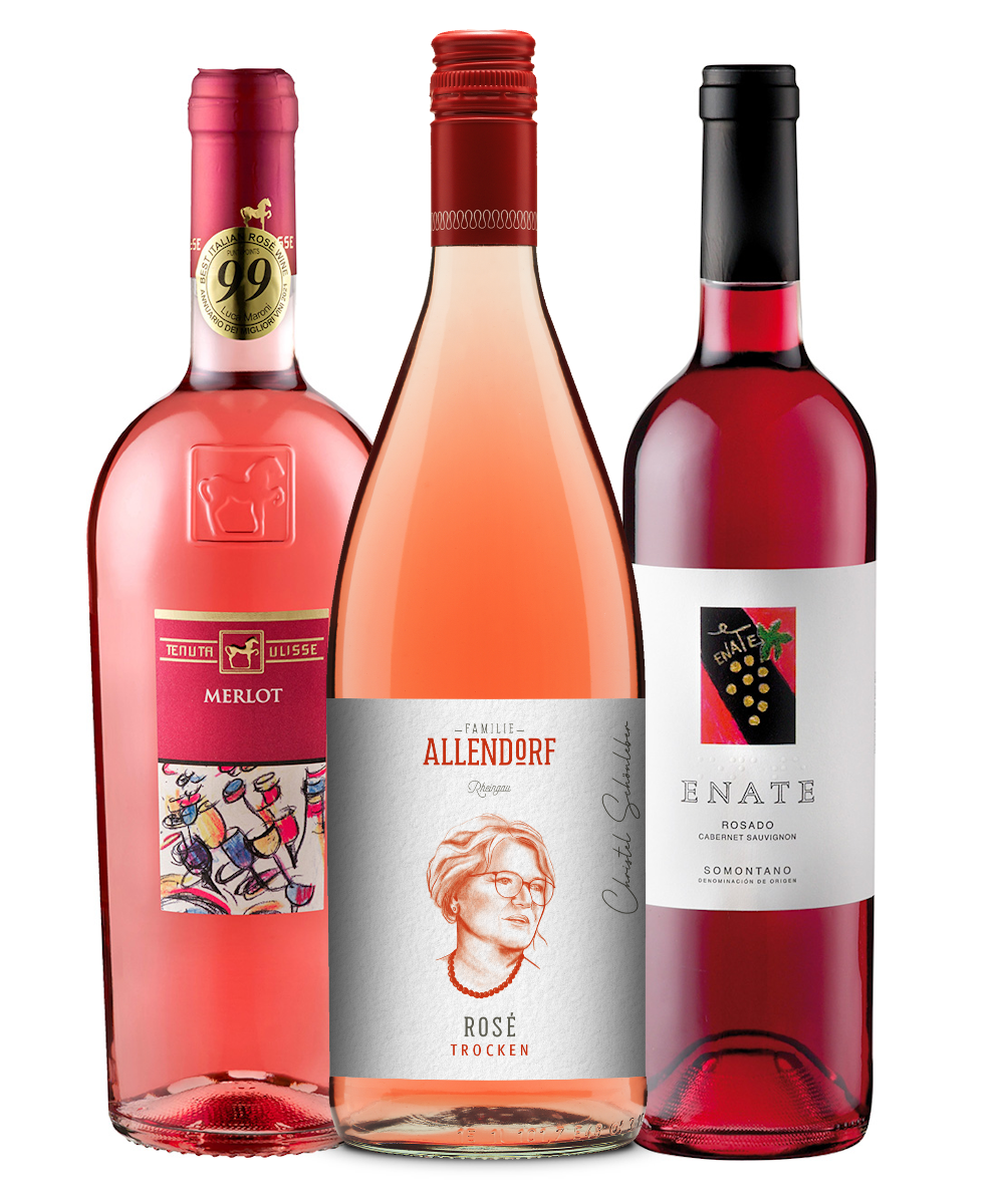 Rosé-Gartenparty